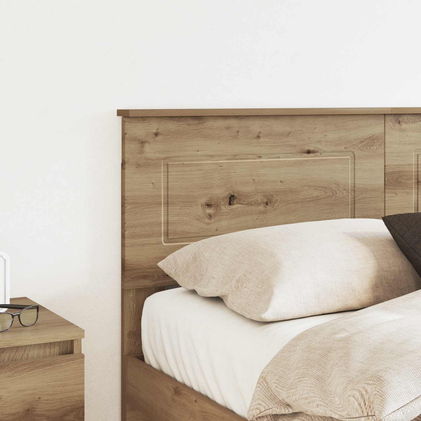 vidaXL Κεφαλάρι με κεφαλάρι Artisan Oak 160 cm Επεξεργασμένο ξύλο