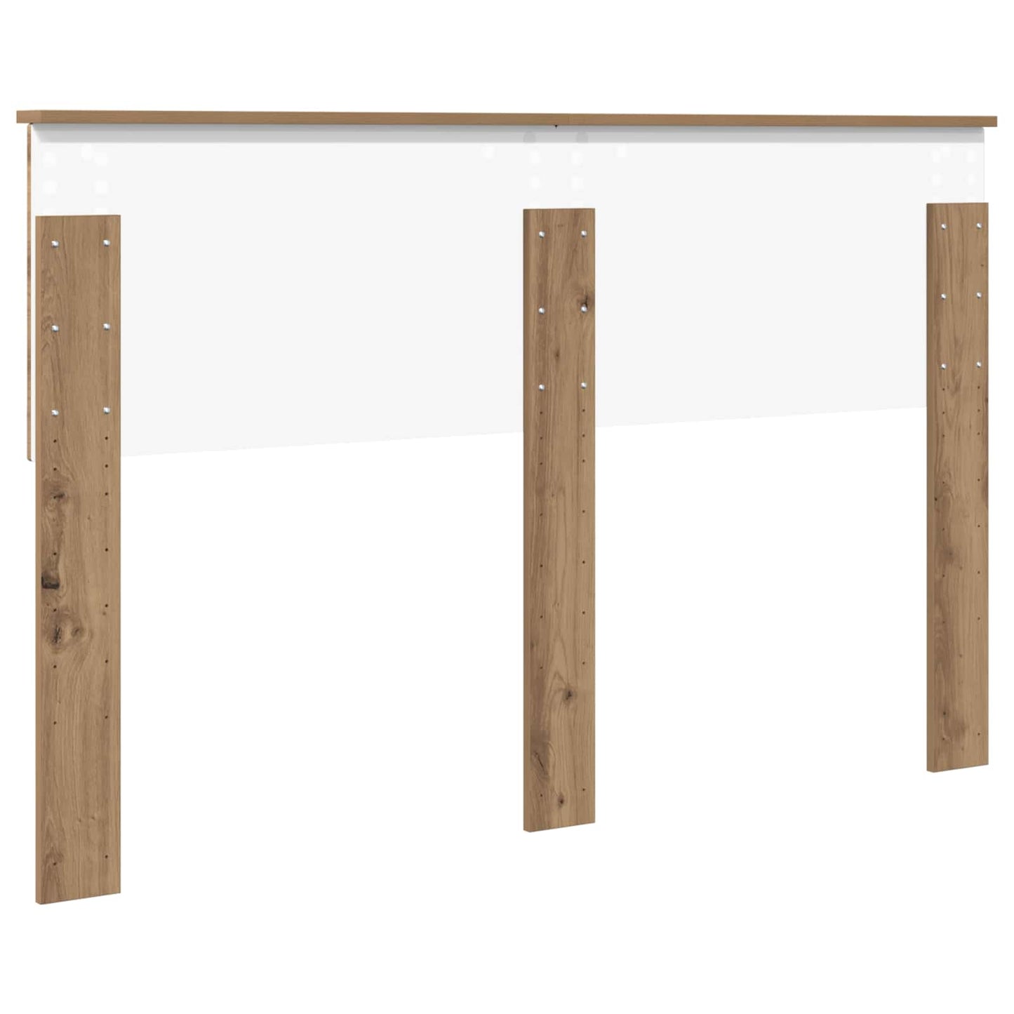 vidaXL Κεφαλάρι με κεφαλάρι Artisan Oak 160 cm Επεξεργασμένο ξύλο