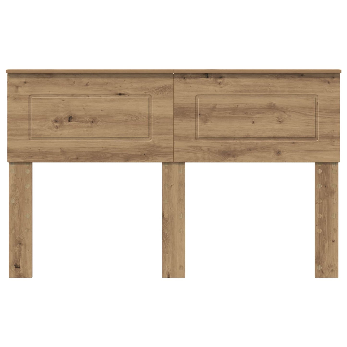 vidaXL Κεφαλάρι με κεφαλάρι Artisan Oak 160 cm Επεξεργασμένο ξύλο