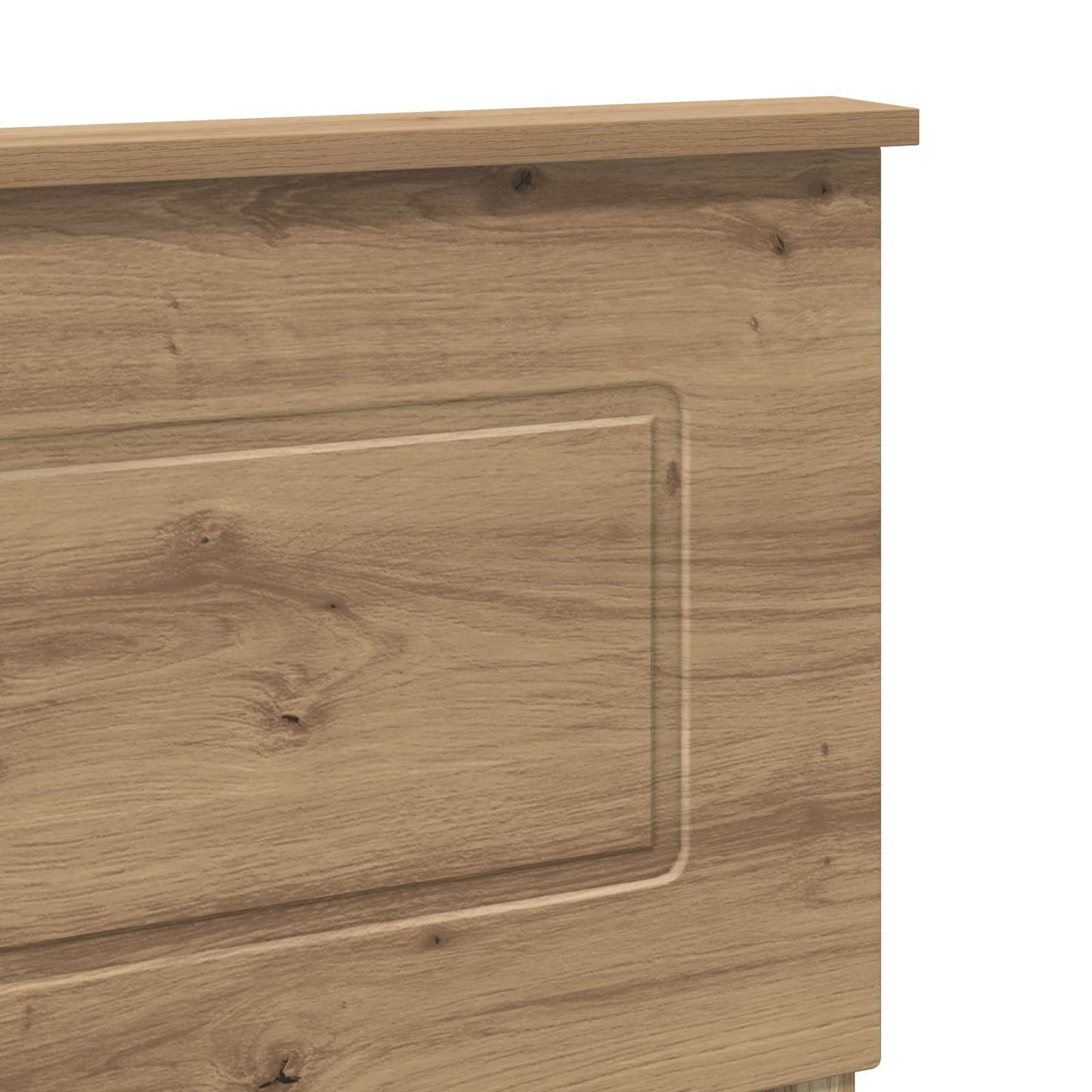 vidaXL Κεφαλάρι με κεφαλάρι Artisan Oak 140 cm Επεξεργασμένο ξύλο