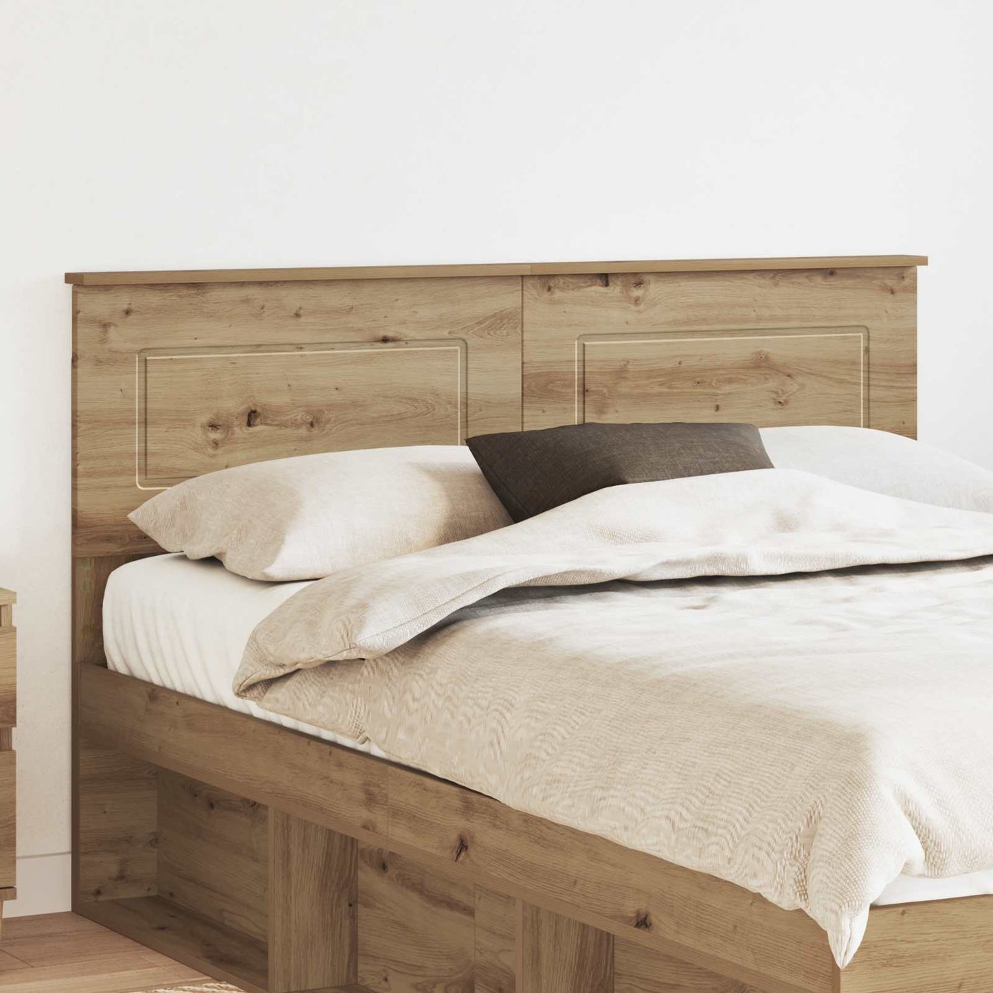 vidaXL Κεφαλάρι με κεφαλάρι Artisan Oak 140 cm Επεξεργασμένο ξύλο