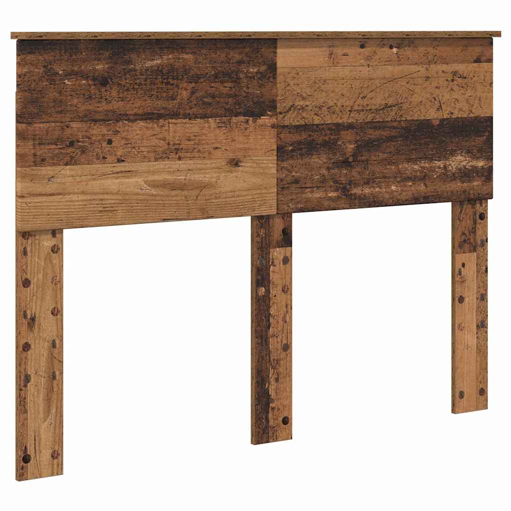 vidaXL Κεφαλάρι με κεφαλάρι Παλιό Ξύλο 135 cm Επεξεργασμένο ξύλο