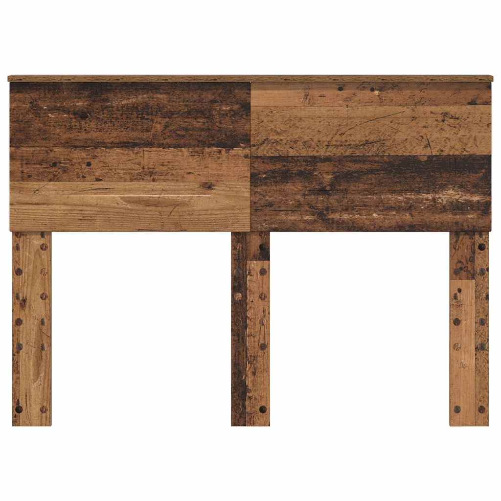 vidaXL Κεφαλάρι με κεφαλάρι Παλιό Ξύλο 120 cm Επεξεργασμένο ξύλο