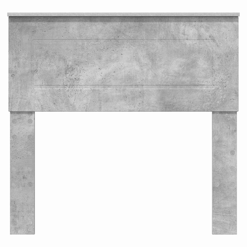 vidaXL Κεφαλάρι με κεφαλάρι Σκυρόδεμα Γκρι 100 cm Επεξεργασμένο ξύλο