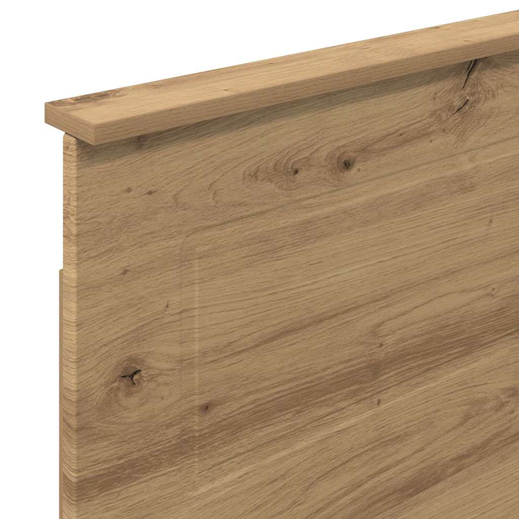 vidaXL Κεφαλάρι με κεφαλάρι Artisan Oak 90 cm Επεξεργασμένο ξύλο
