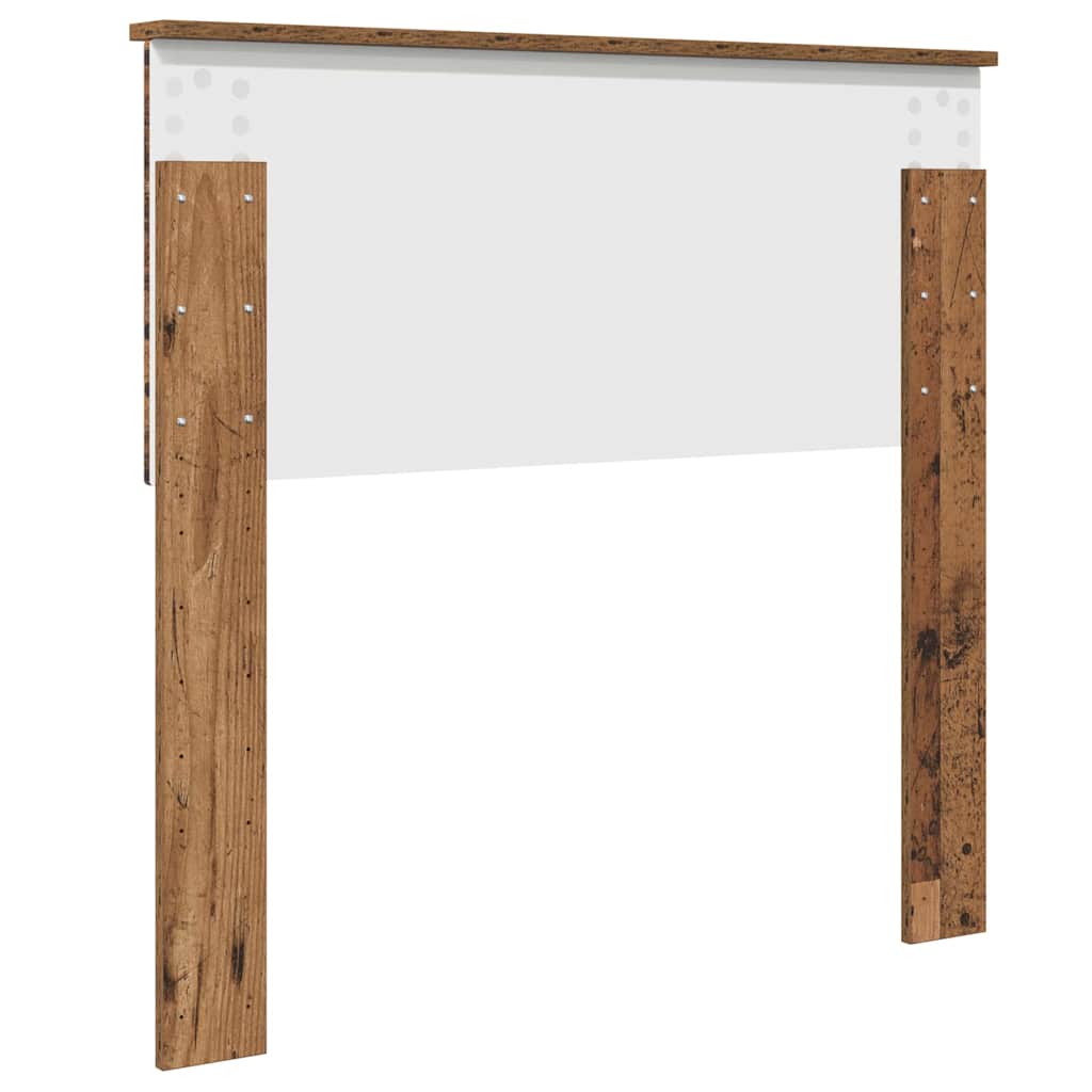 vidaXL Κεφαλάρι με κεφαλάρι Παλιό Ξύλο 80 cm Επεξεργασμένο ξύλο