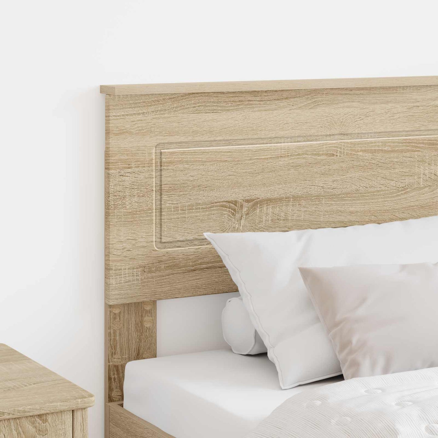 vidaXL Κεφαλάρι με κεφαλάρι Δρύς Sonoma 75 cm Επεξεργασμένο ξύλο