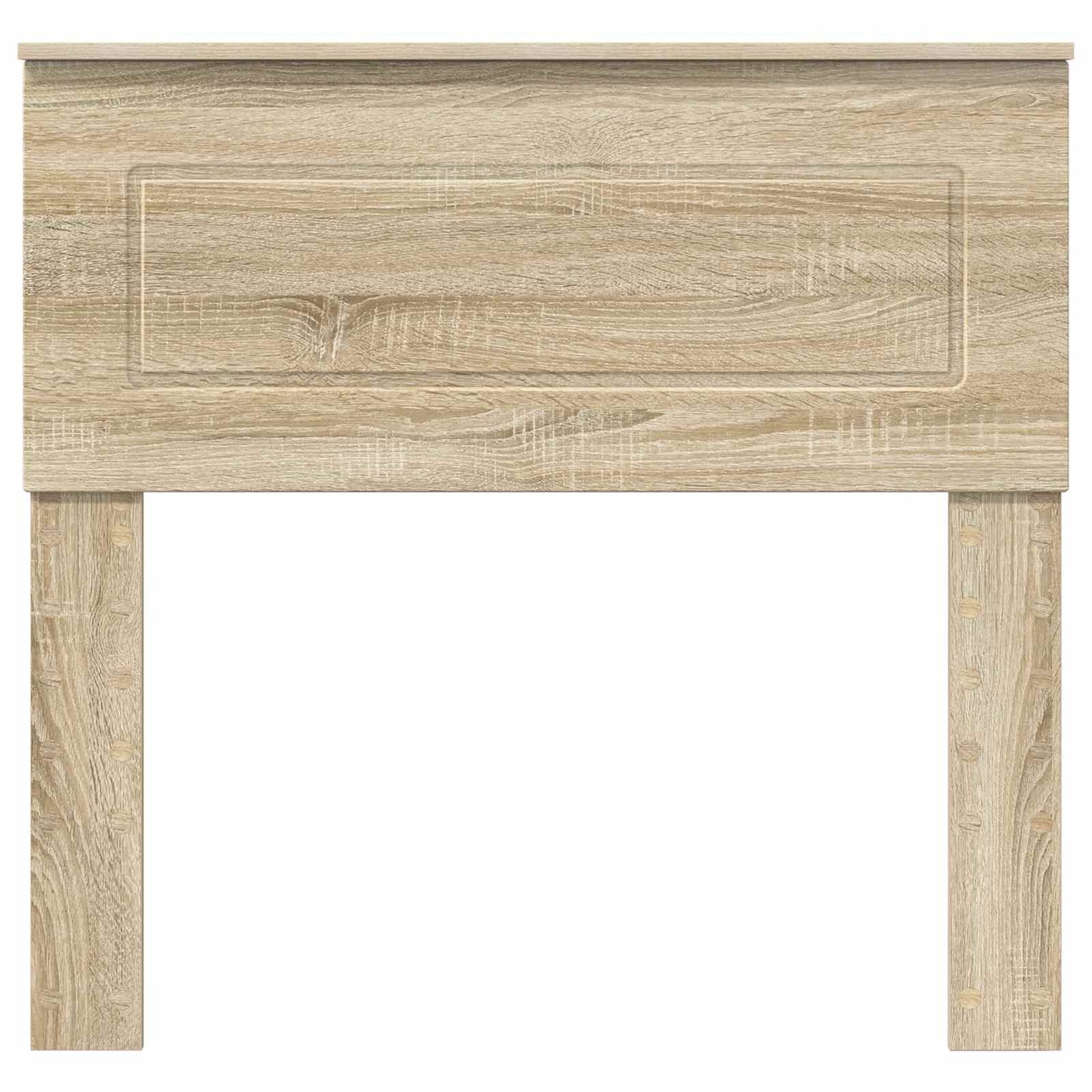 vidaXL Κεφαλάρι με κεφαλάρι Δρύς Sonoma 75 cm Επεξεργασμένο ξύλο