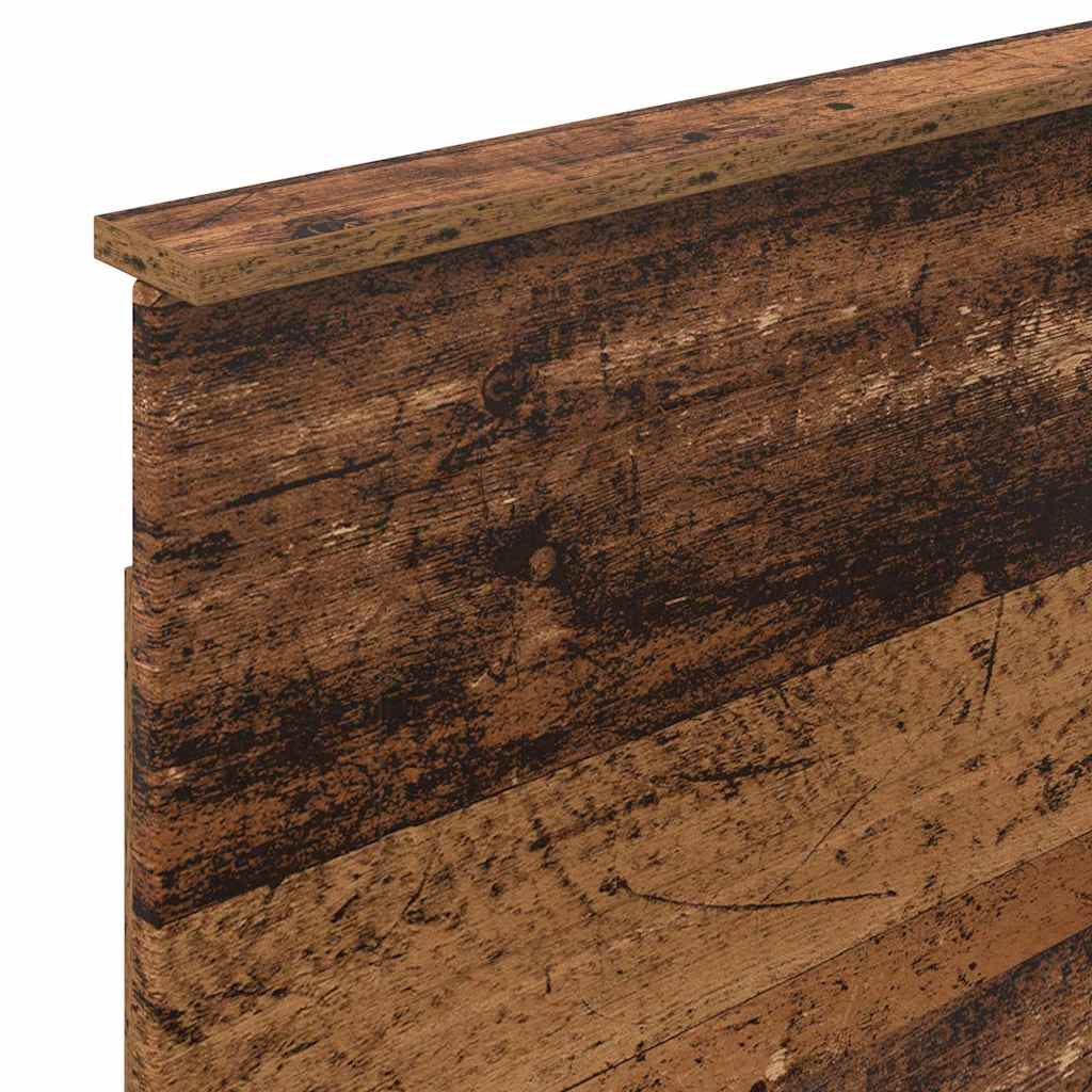 vidaXL Κεφαλάρι με κεφαλάρι Παλιό Ξύλο 75 cm Επεξεργασμένο ξύλο