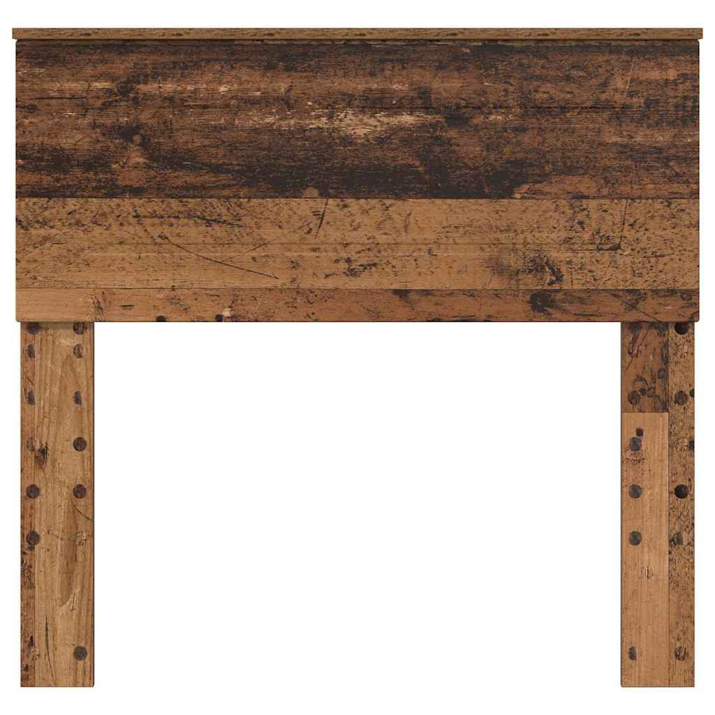 vidaXL Κεφαλάρι με κεφαλάρι Παλιό Ξύλο 75 cm Επεξεργασμένο ξύλο