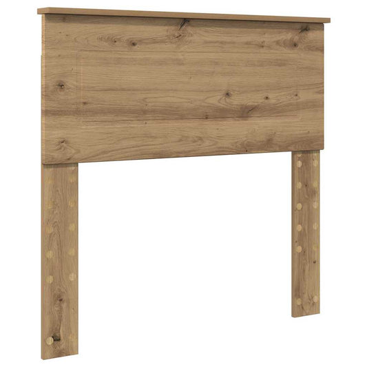 vidaXL Κεφαλάρι με κεφαλάρι Artisan Oak 75 cm Επεξεργασμένο ξύλο