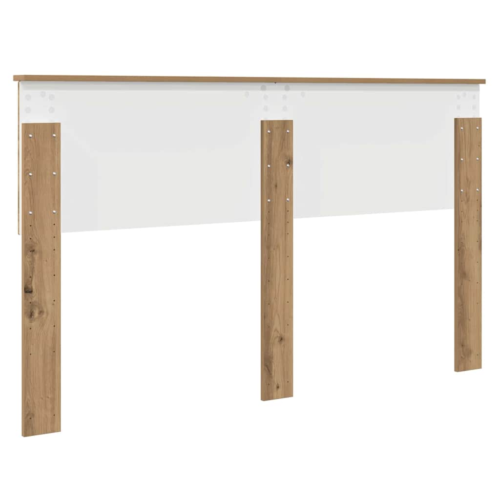 vidaXL Κεφαλάρι με κεφαλάρι Artisan Oak 150 cm Επεξεργασμένο ξύλο