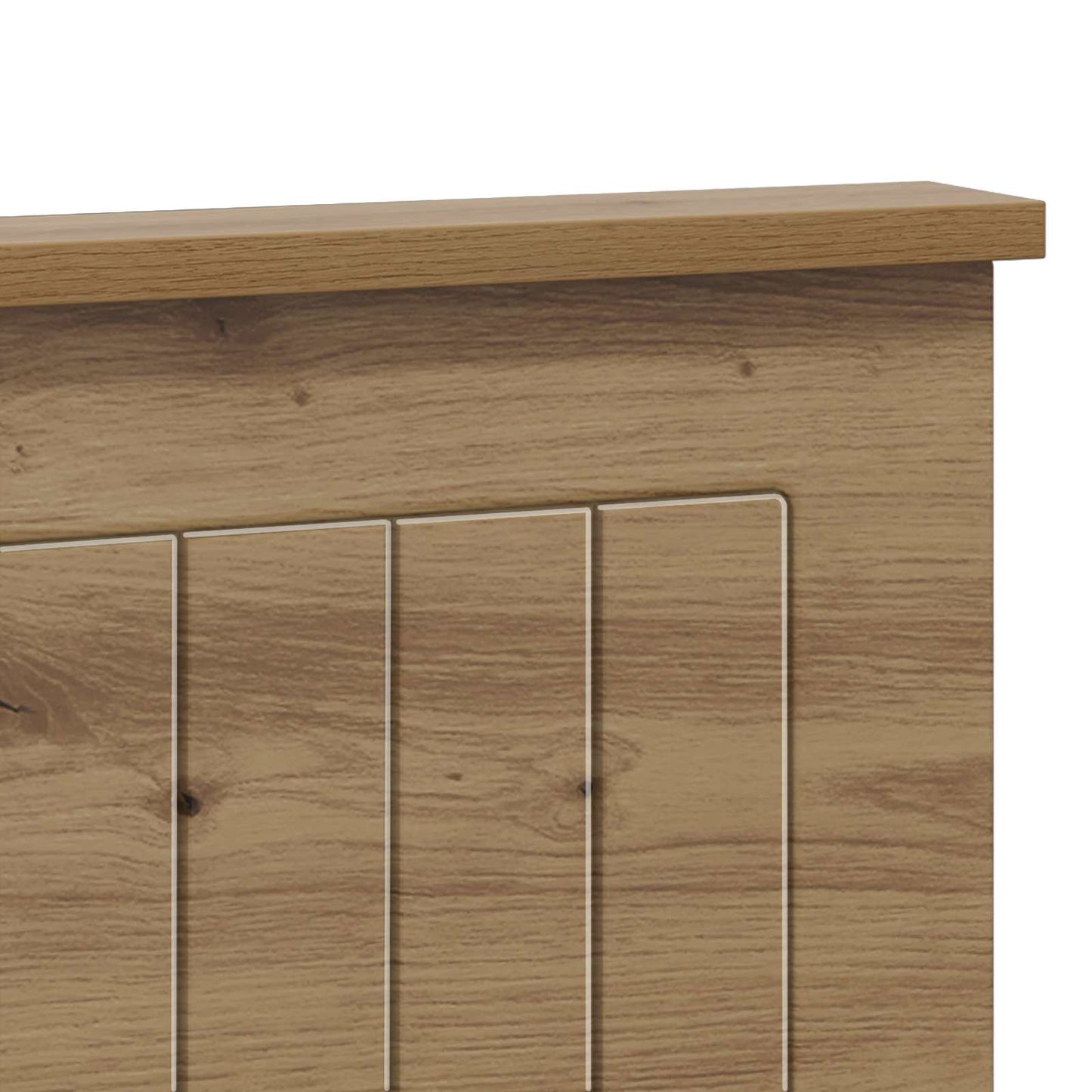 vidaXL Κεφαλάρι Artisan Oak Επεξεργασμένο ξύλο