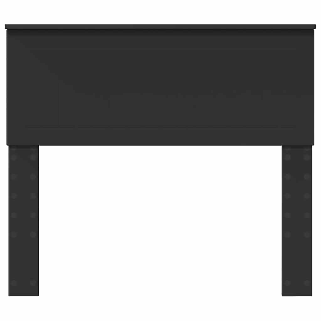 vidaXL Κεφαλάρι με κεφαλάρι Μαύρη Οξυά 100 cm Επεξεργασμένο ξύλο