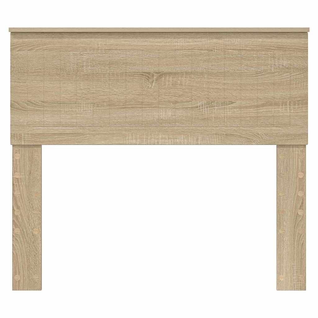 vidaXL Κεφαλάρι με κεφαλάρι Δρύς Sonoma 100 cm Επεξεργασμένο ξύλο