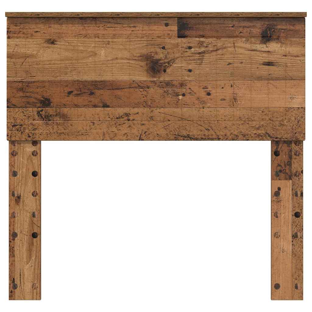 vidaXL Κεφαλάρι με κεφαλάρι Παλιό Ξύλο 90 cm Επεξεργασμένο ξύλο