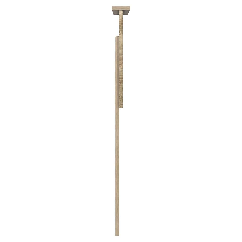 vidaXL Κεφαλάρι με κεφαλάρι Δρύς Sonoma 75 cm Επεξεργασμένο ξύλο