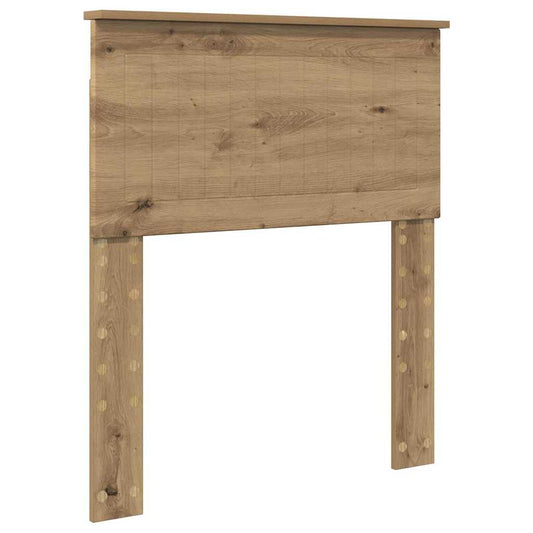 vidaXL Κεφαλάρι με κεφαλάρι Artisan Oak 75 cm Επεξεργασμένο ξύλο
