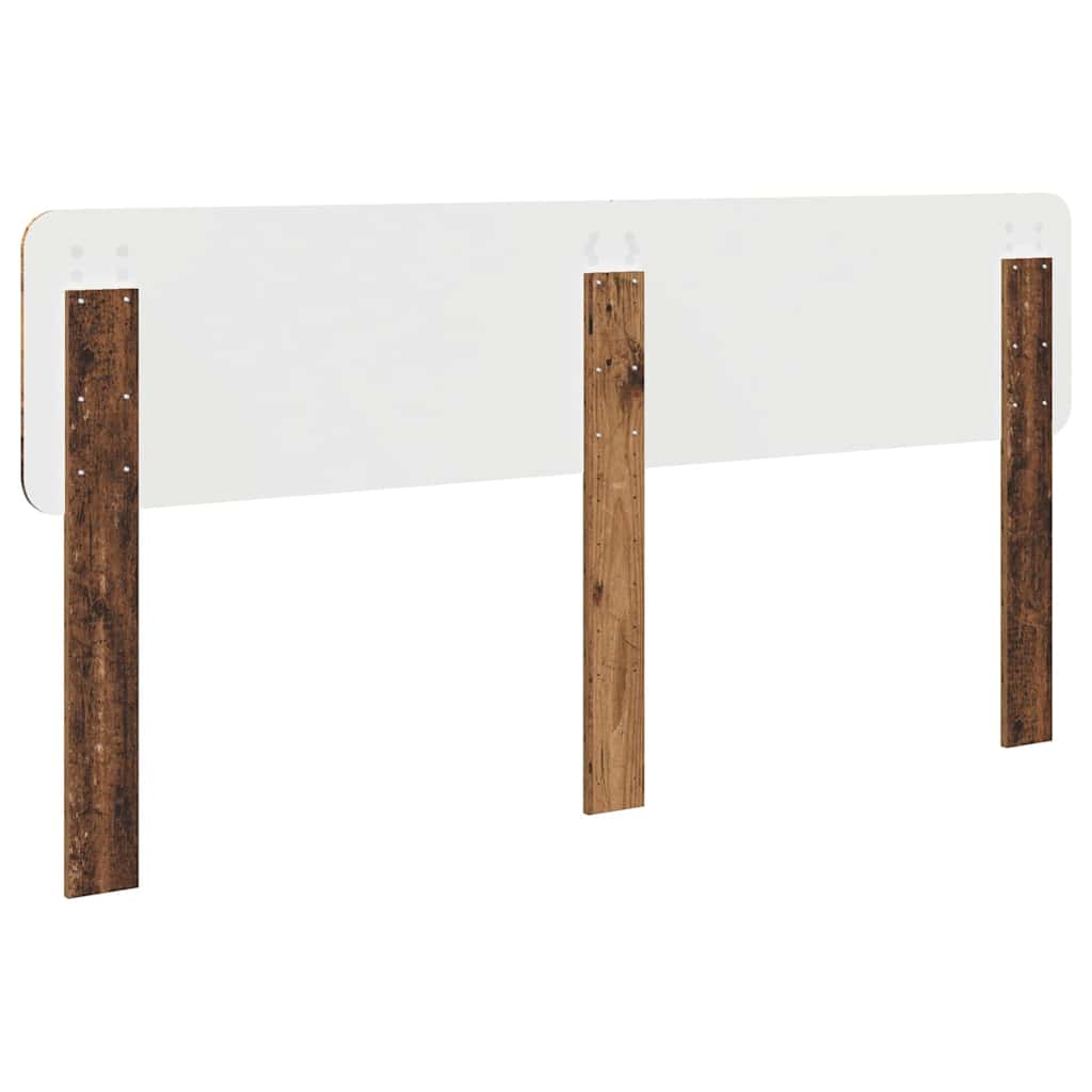 vidaXL Κεφαλάρι με κεφαλάρι Παλιό Ξύλο 200 cm Επεξεργασμένο ξύλο