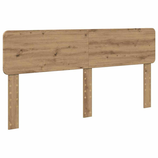 vidaXL Κεφαλάρι με κεφαλάρι Artisan Oak 200 cm Επεξεργασμένο ξύλο