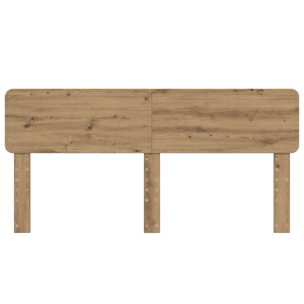 vidaXL Κεφαλάρι με κεφαλάρι Artisan Oak 200 cm Επεξεργασμένο ξύλο