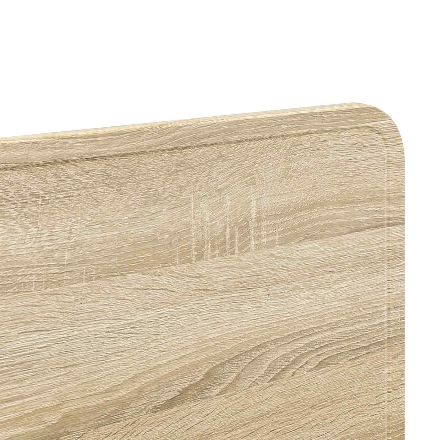 vidaXL Κεφαλάρι με κεφαλάρι Δρύς Sonoma 180 cm Επεξεργασμένο ξύλο