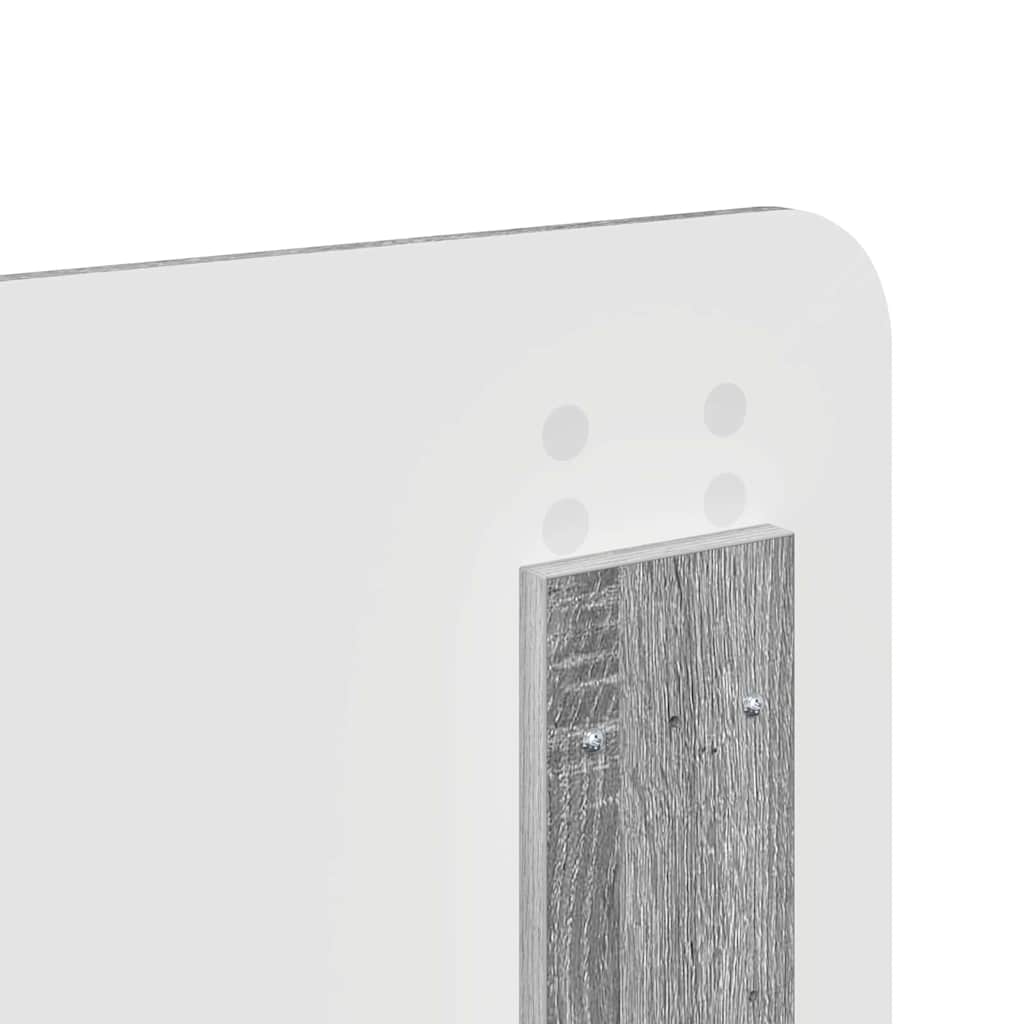 vidaXL Κεφαλάρι με κεφαλάρι Γκρίζο Σονομα 160 cm Επεξεργασμένο ξύλο