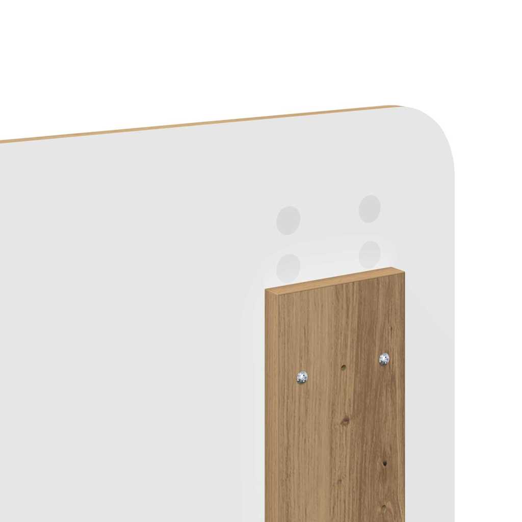 vidaXL Κεφαλάρι με κεφαλάρι Artisan Oak 160 cm Επεξεργασμένο ξύλο