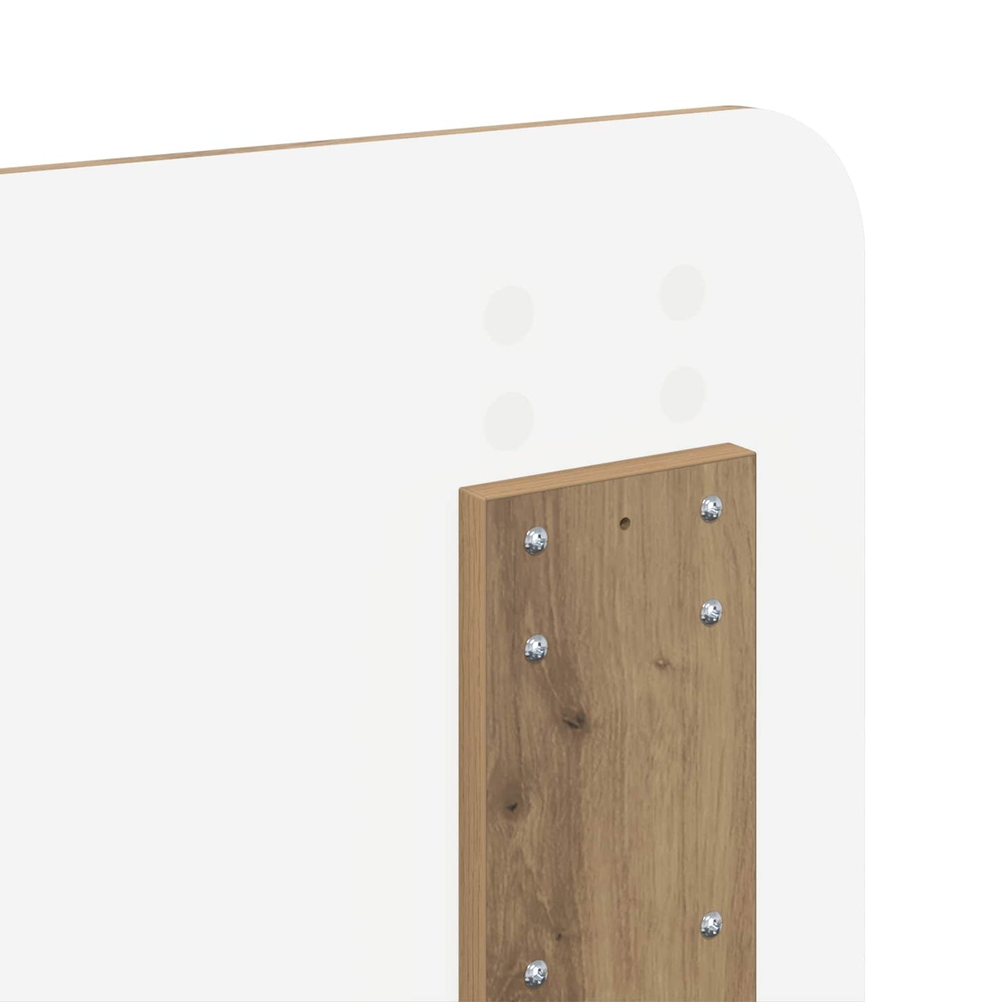 vidaXL Κεφαλάρι με κεφαλάρι Artisan Oak 160 cm Επεξεργασμένο ξύλο