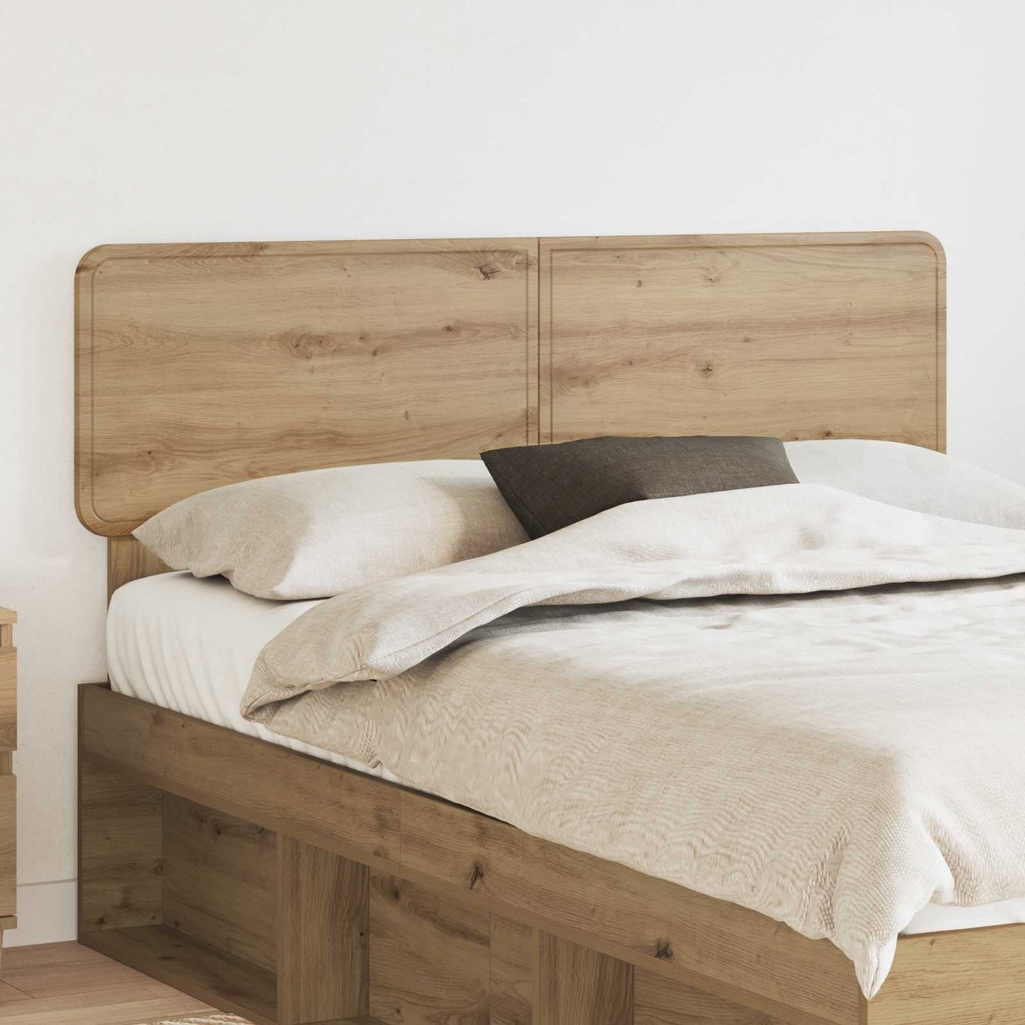 vidaXL Κεφαλάρι με κεφαλάρι Artisan Oak 160 cm Επεξεργασμένο ξύλο