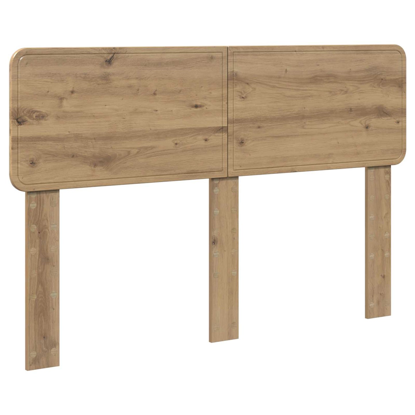 vidaXL Κεφαλάρι με κεφαλάρι Artisan Oak 160 cm Επεξεργασμένο ξύλο