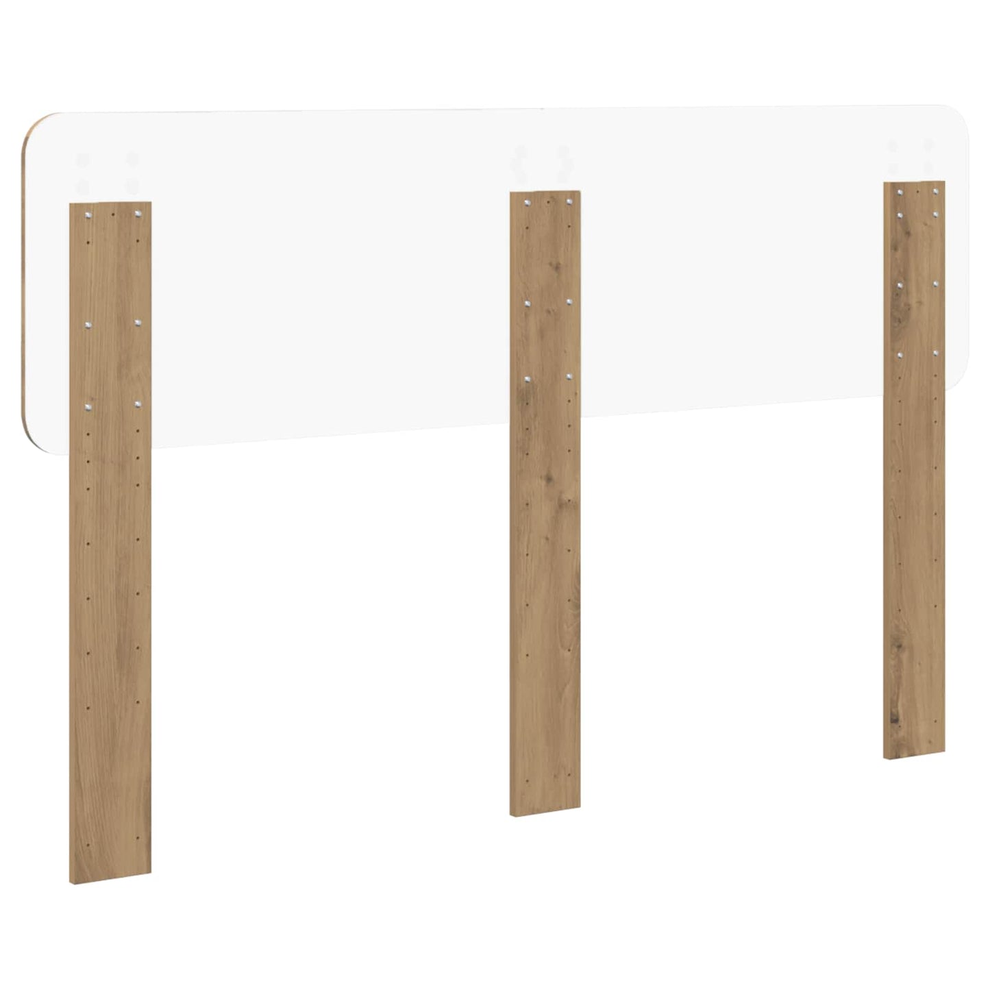 vidaXL Κεφαλάρι με κεφαλάρι Artisan Oak 160 cm Επεξεργασμένο ξύλο