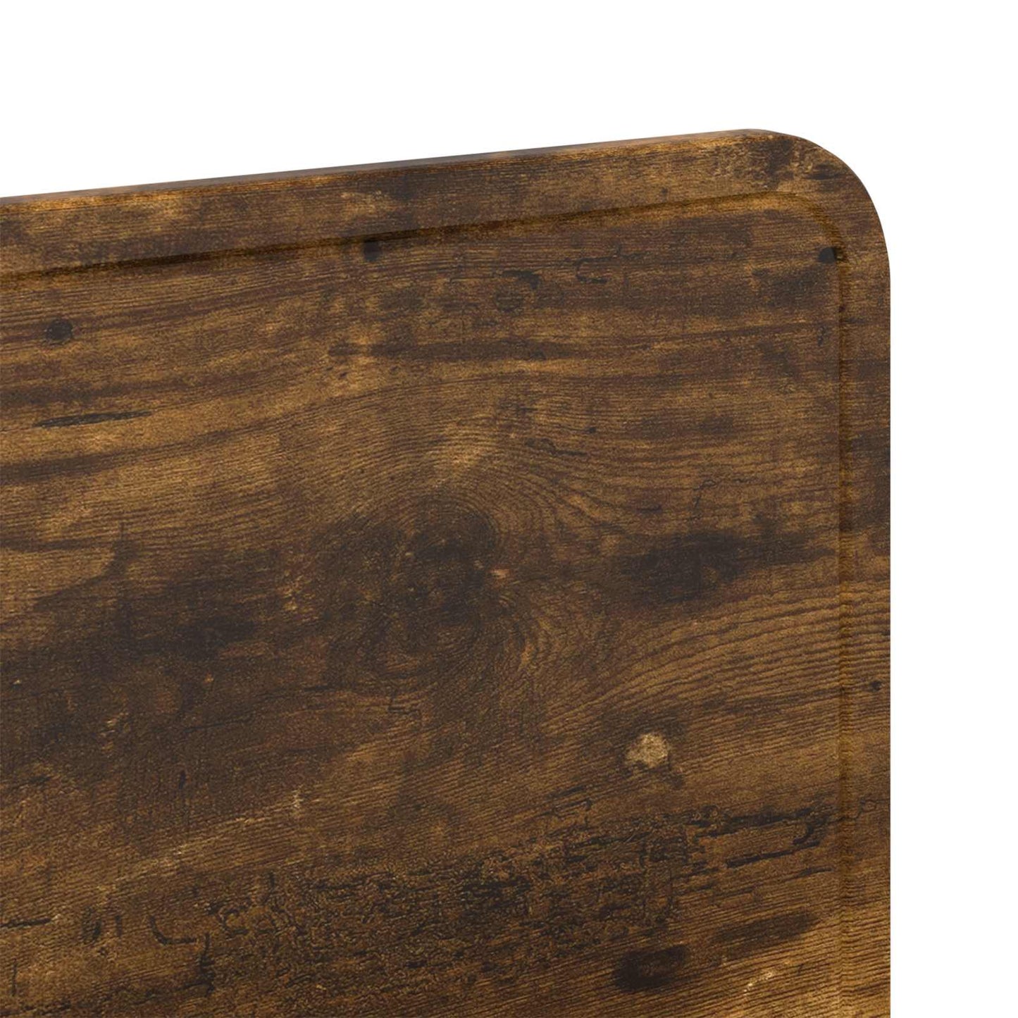 vidaXL Κεφαλάρι Καπνιστό Δρύς Επεξεργασμένο ξύλο