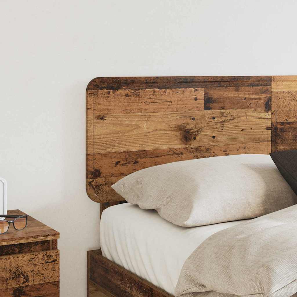 vidaXL Κεφαλάρι με κεφαλάρι Παλιό Ξύλο 150 cm Επεξεργασμένο ξύλο