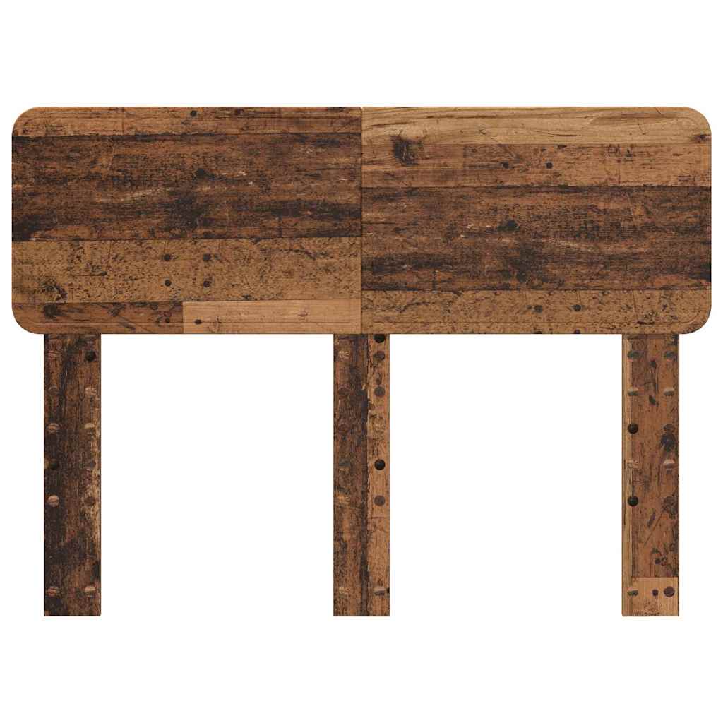vidaXL Κεφαλάρι με κεφαλάρι Παλιό Ξύλο 135 cm Επεξεργασμένο ξύλο