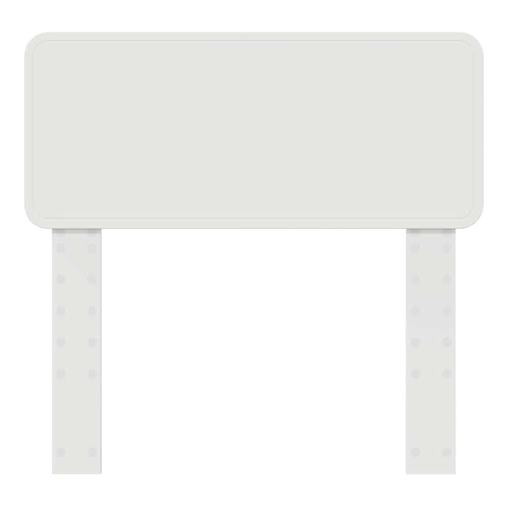vidaXL Κεφαλάρι με κεφαλάρι Λευκό 100 cm Επεξεργασμένο ξύλο