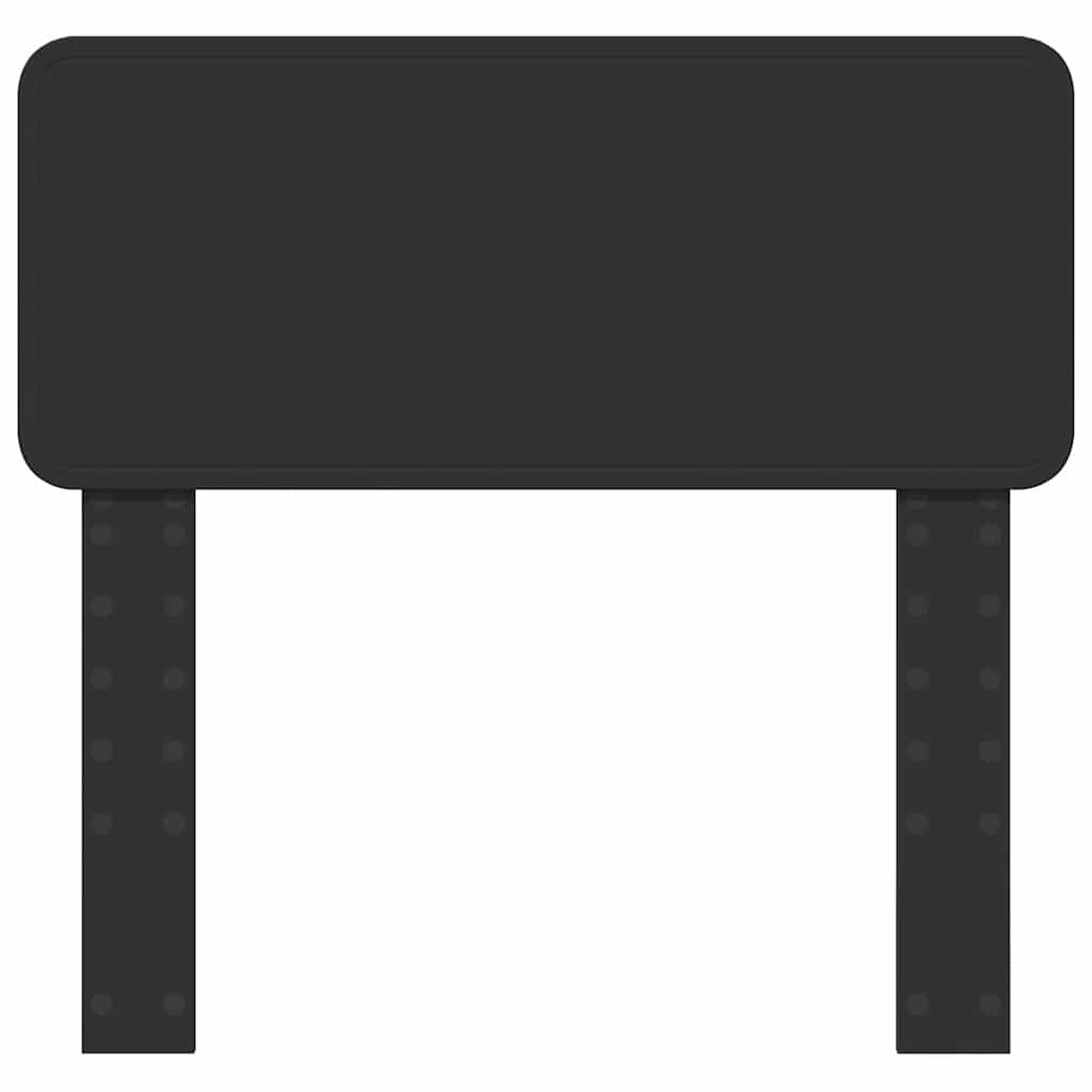 vidaXL Κεφαλάρι με κεφαλάρι Μαύρη Οξυά 100 cm Επεξεργασμένο ξύλο