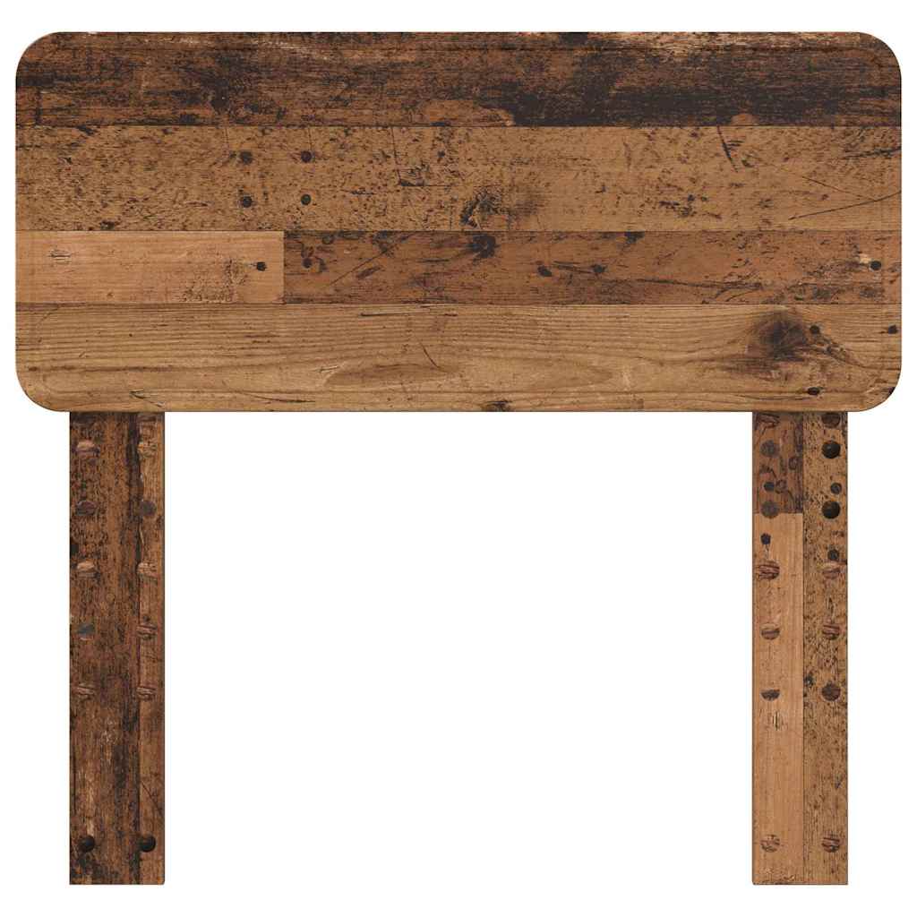 vidaXL Κεφαλάρι με κεφαλάρι Παλιό Ξύλο 90 cm Επεξεργασμένο ξύλο