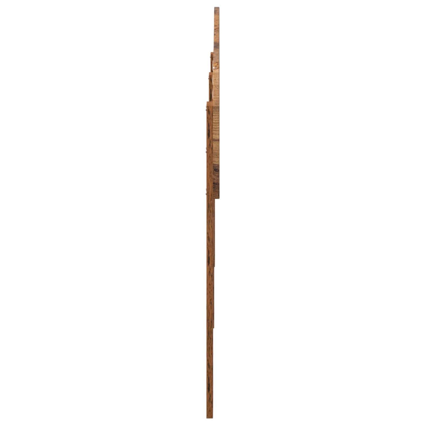 vidaXL Κεφαλάρι με κεφαλάρι Παλιό Ξύλο 180 cm Επεξεργασμένο ξύλο