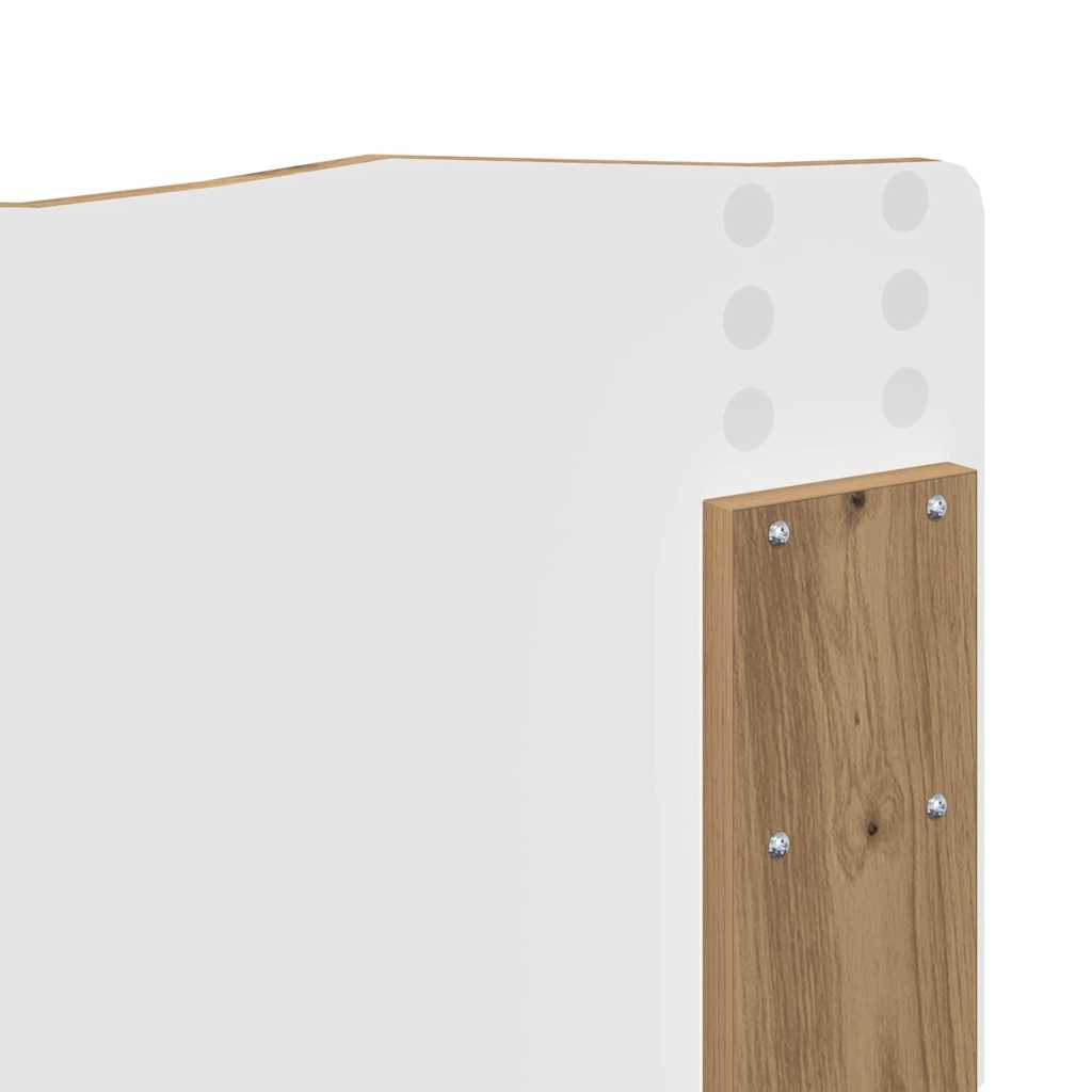 vidaXL Κεφαλάρι με κεφαλάρι Artisan Oak 150 cm Επεξεργασμένο ξύλο