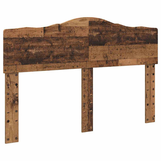 vidaXL Κεφαλάρι με κεφαλάρι Παλιό Ξύλο 140 cm Επεξεργασμένο ξύλο