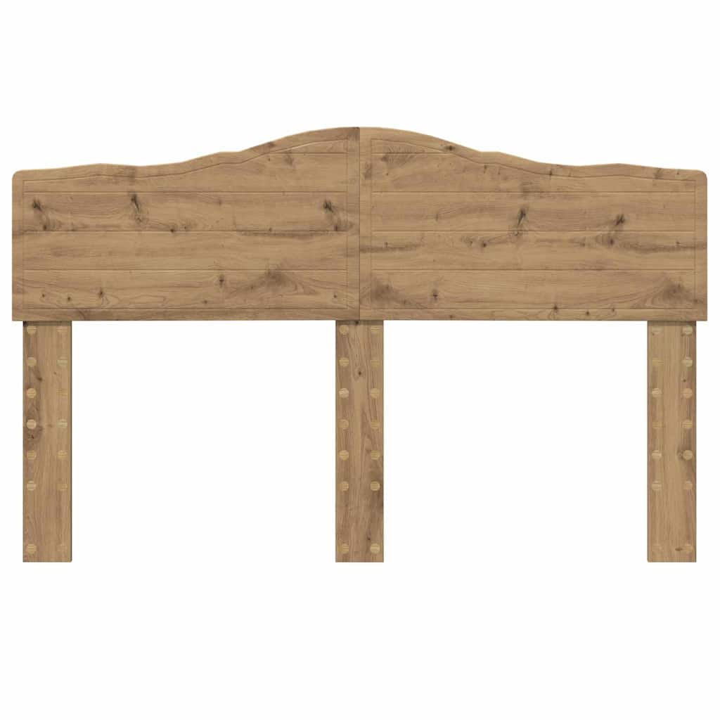 vidaXL Κεφαλάρι με κεφαλάρι Artisan Oak 140 cm Επεξεργασμένο ξύλο