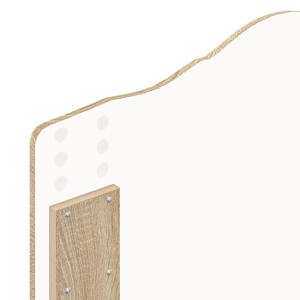 vidaXL Κεφαλάρι με κεφαλάρι Δρύς Sonoma 80 cm Επεξεργασμένο ξύλο