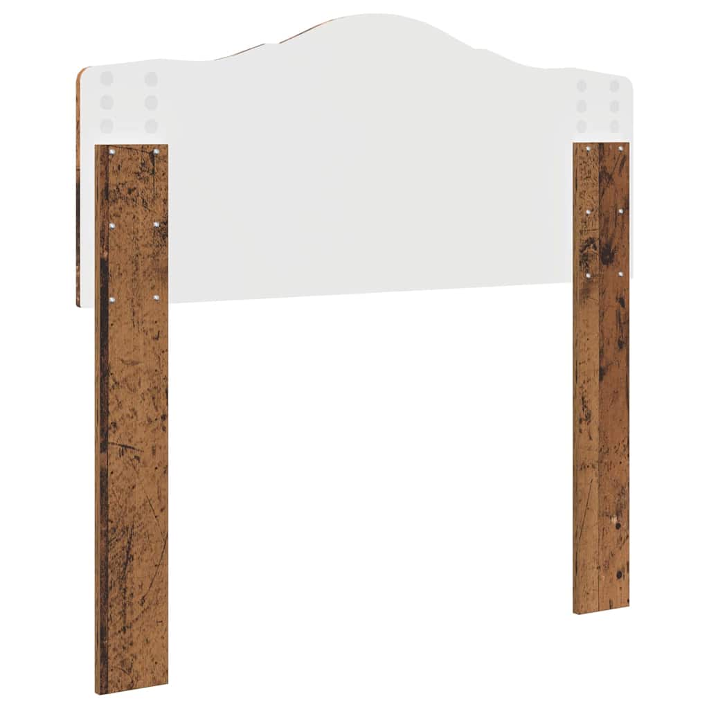 vidaXL Κεφαλάρι με κεφαλάρι Παλιό Ξύλο 75 cm Επεξεργασμένο ξύλο