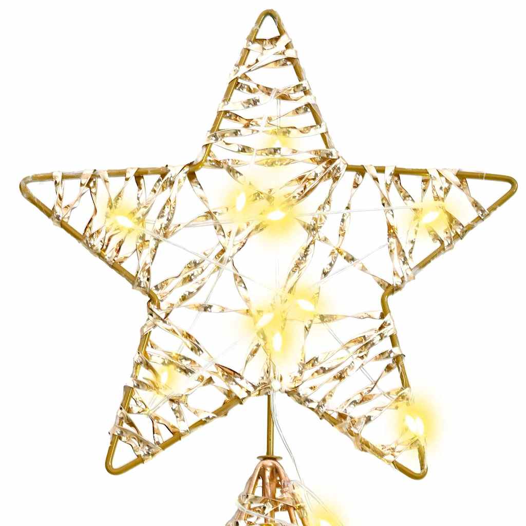 vidaXL Χριστουγεννιάτικο Δέντρο με 160 LED Θερμό λευκό 150 cm PET