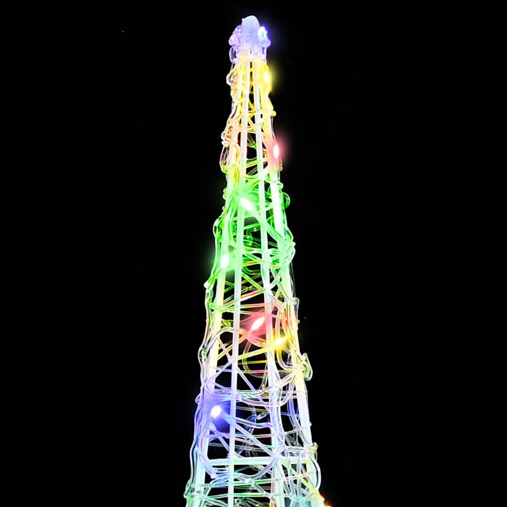 vidaXL Χριστουγεννιάτικο Δέντρο 3 pcs Πολύχρωμο 20 x 20 x 80 εκ