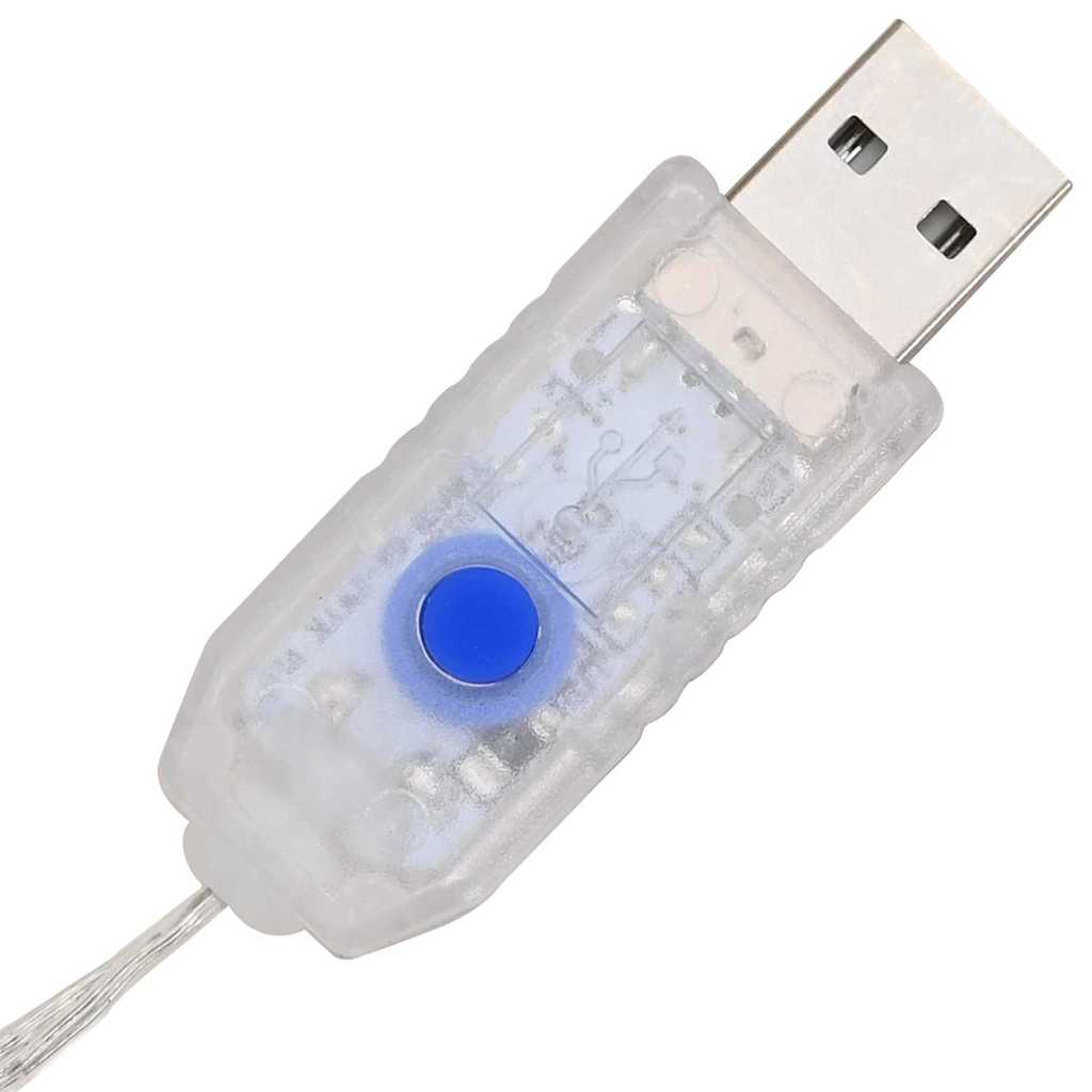 vidaXL Στεφάνι με φώτα λωρίδας LED Θερμό λευκό 90 cm Ακρυλικό