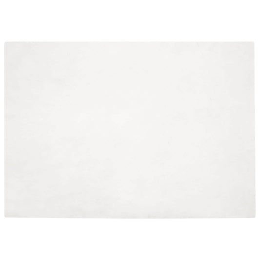 vidaXL Χαλιά Ψεύτικου Κουνελιού Olite Λευκό 160 x 230 cm Πολυεστέρας