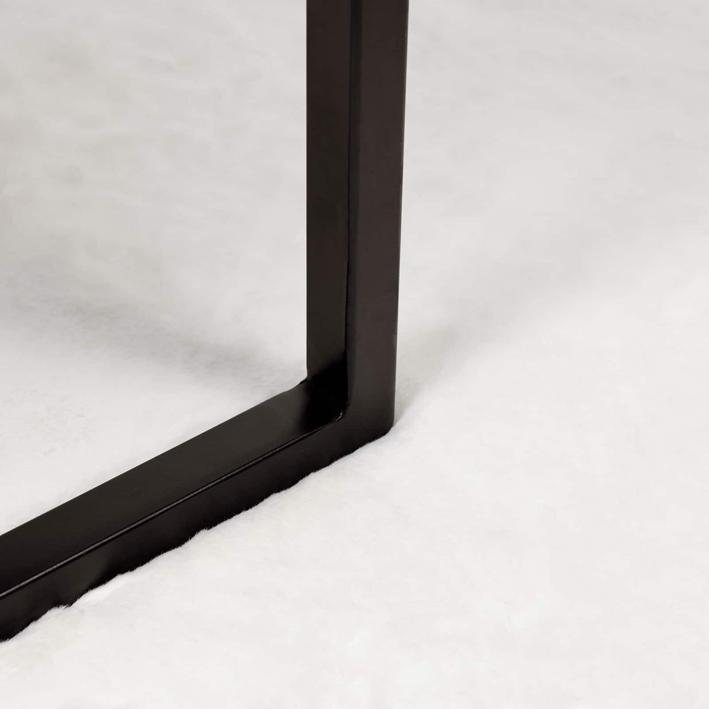 vidaXL Χαλιά Ψεύτικου Κουνελιού Olite Λευκό Ø 200 εκ. Πολυεστέρας