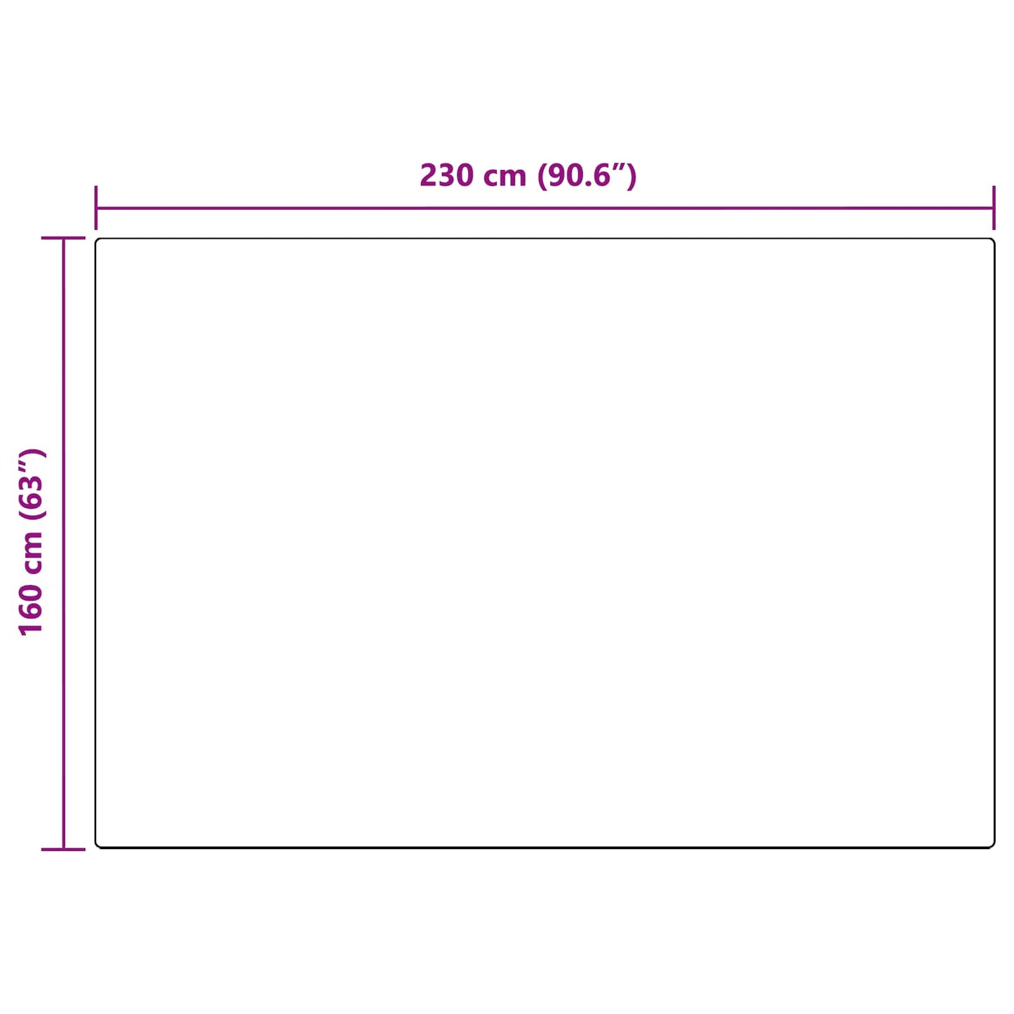 vidaXL Χαλιά Ψεύτικου Κουνελιού Olite Μπεζ 160 x 230 cm Πολυεστέρας
